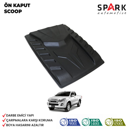 Isuzu D-Max 2017-2019 Yıl Aralığı Uyumlu Ön Kaput Scoop