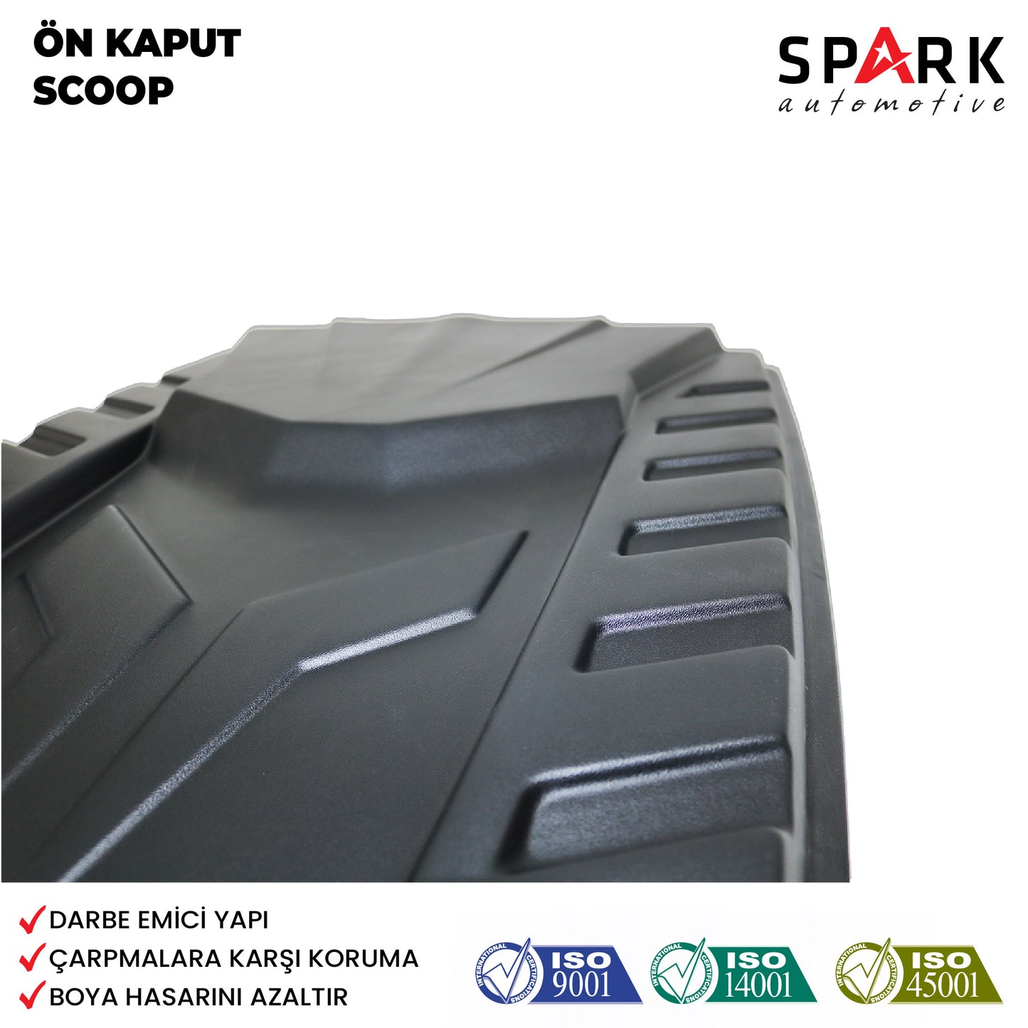 Isuzu D-Max 2017-2019 Yıl Aralığı Uyumlu Ön Kaput Scoop