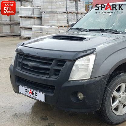 Isuzu D-Max 2006-2012 Yıl Aralığı Uyumlu Kaput Rüzgarlığı 3mm