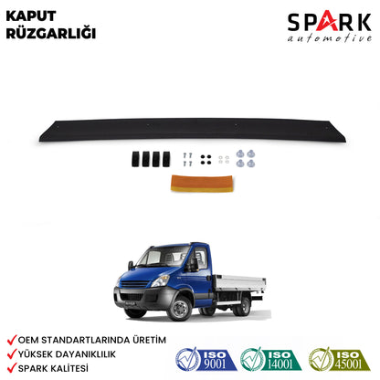 Iveco Daily 2006-2011 Yıl Aralığı Uyumlu Kaput Rüzgarlığı 3mm