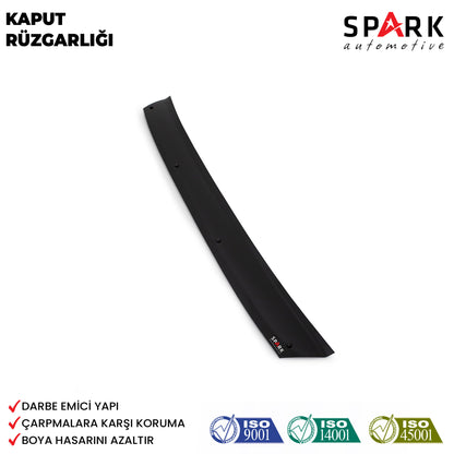Iveco Daily 2006-2011 Yıl Aralığı Uyumlu Kaput Rüzgarlığı 3mm