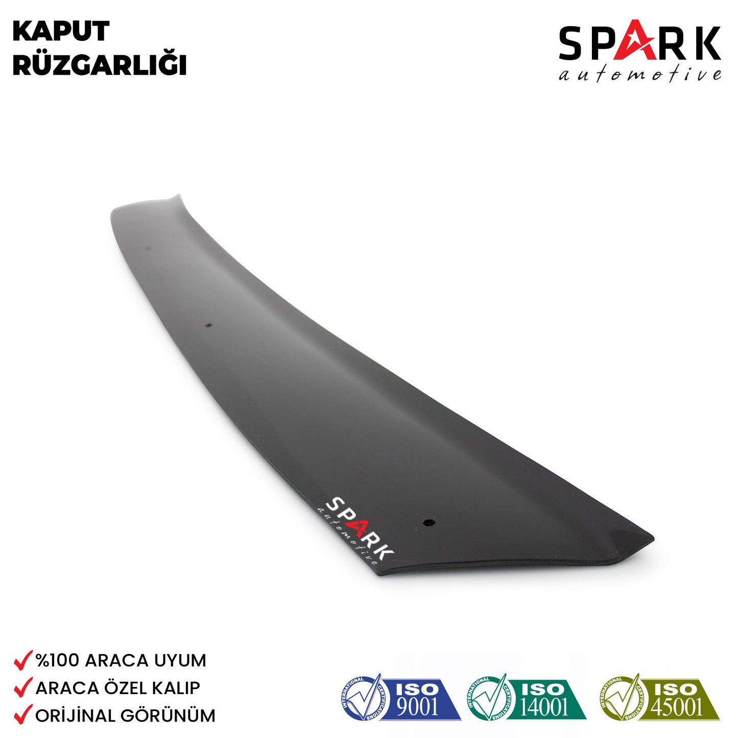 Iveco Daily 2006-2011 Yıl Aralığı Uyumlu Kaput Rüzgarlığı 3mm