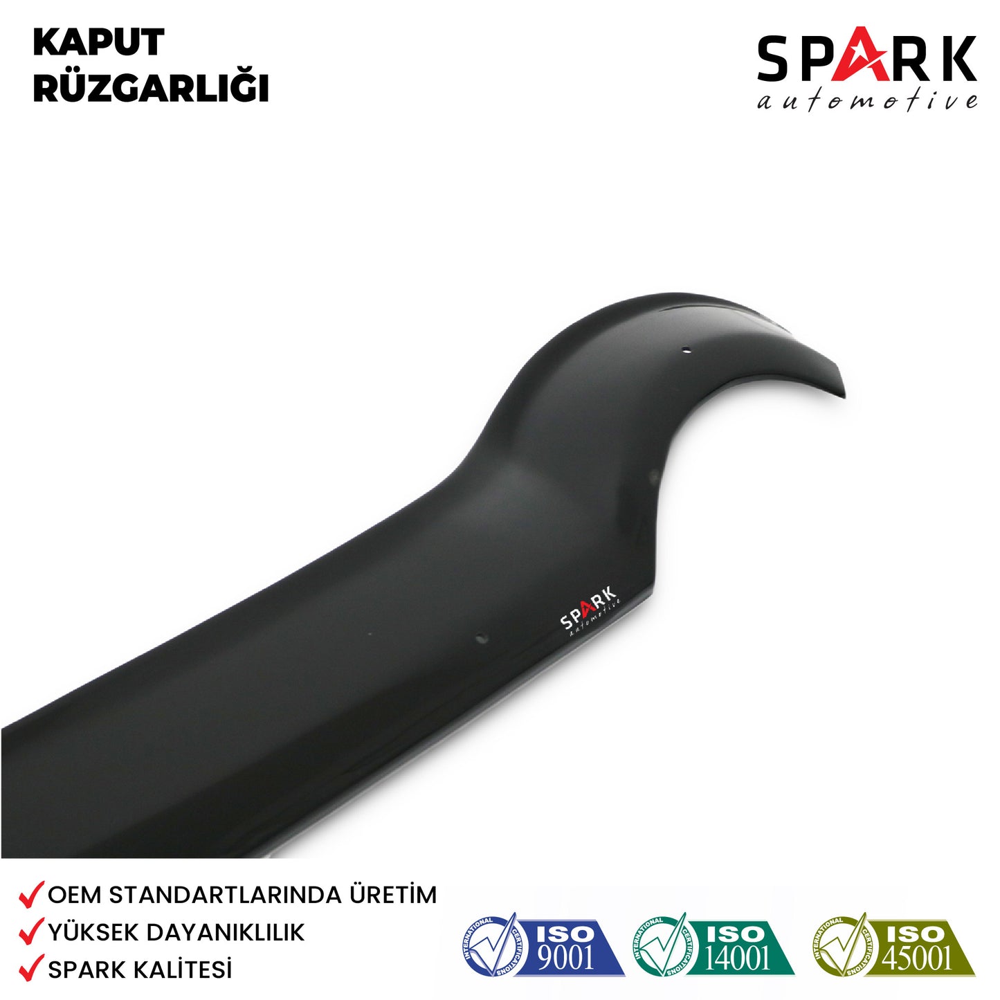 Jeep Cherokee 2002-2008 Yıl Aralığı Uyumlu Kaput Rüzgarlığı 4mm