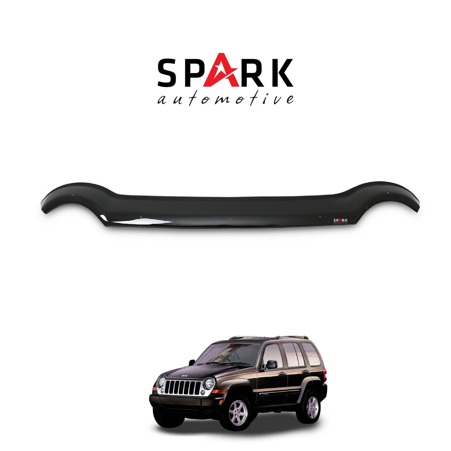 Jeep Cherokee 2002-2008 Yıl Aralığı Uyumlu Kaput Rüzgarlığı 4mm
