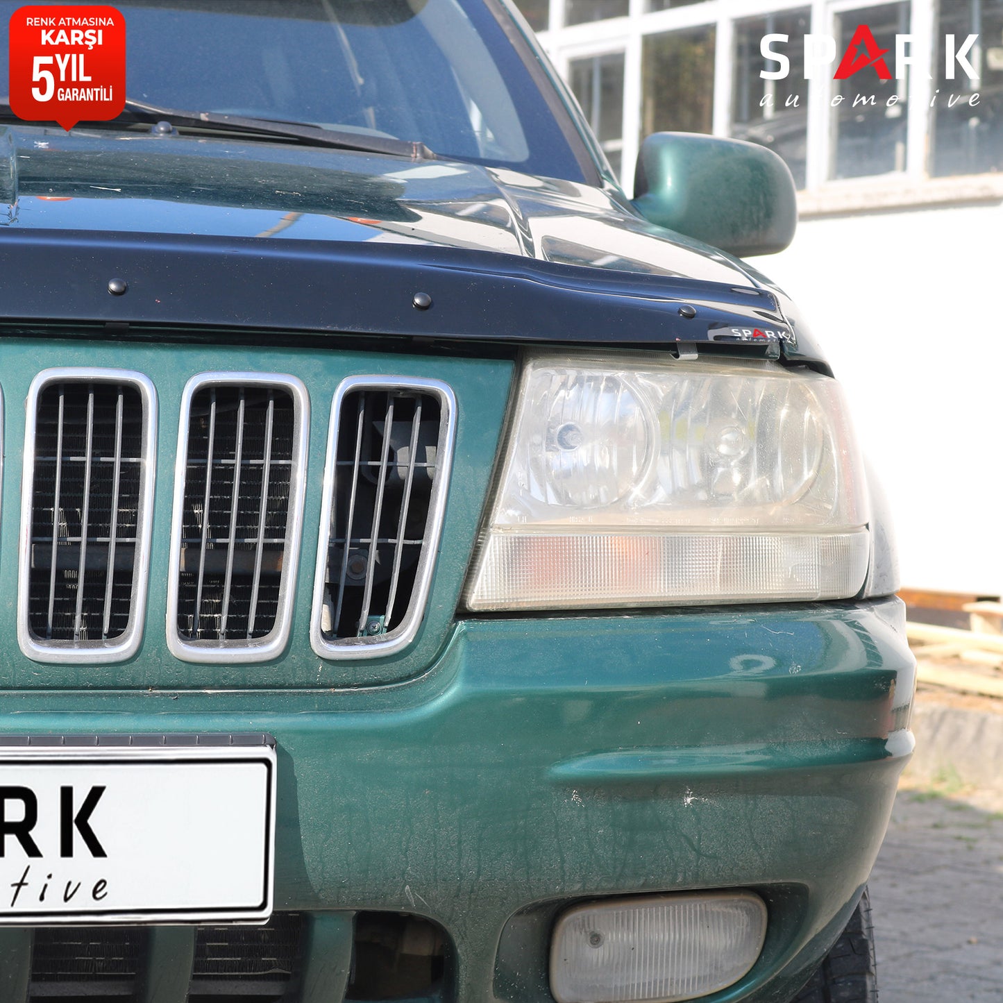 Jeep Grand Cherokee 1999 Yılı Ve Sonrası Uyumlu Kaput Rüzgarlığı 3mm