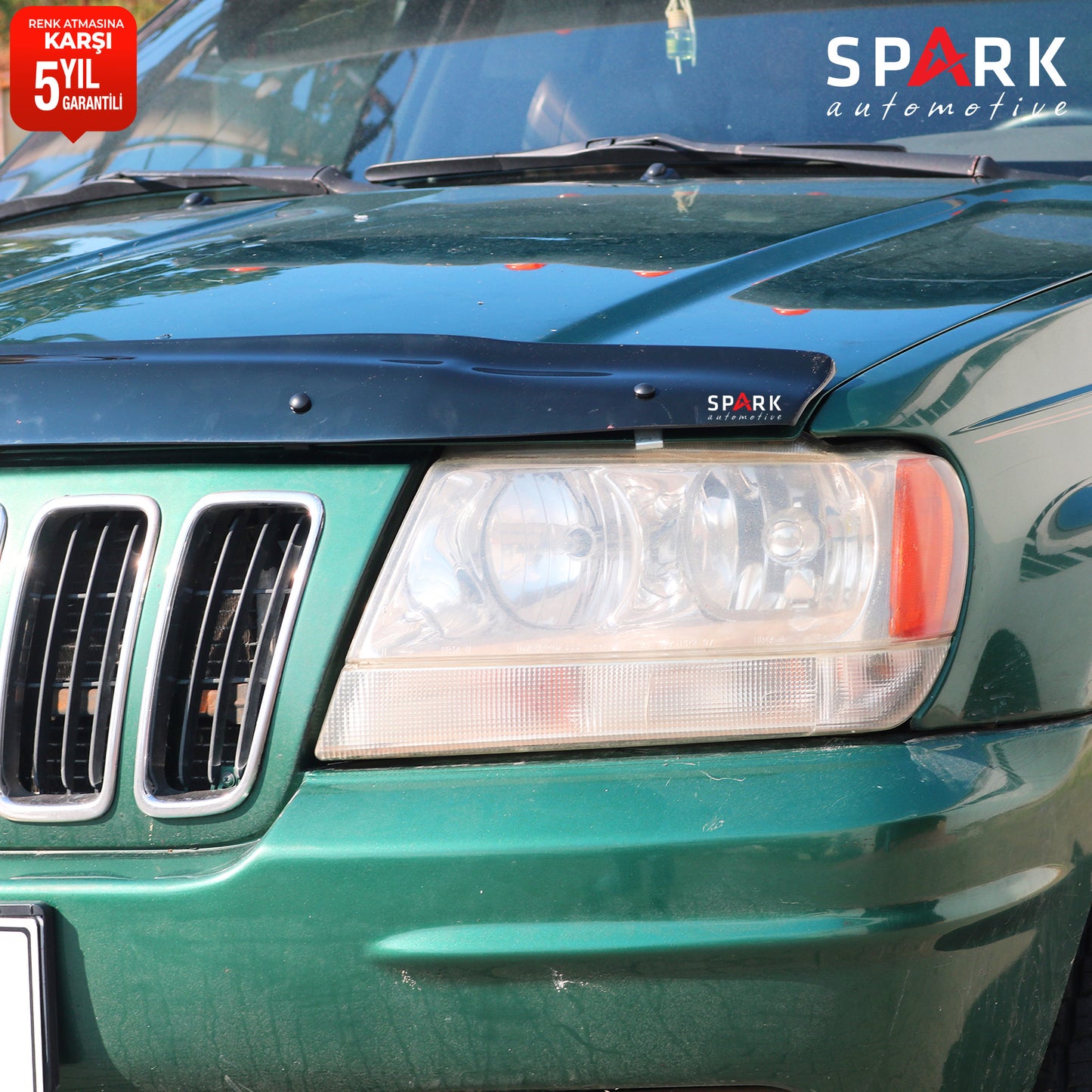 Jeep Grand Cherokee 1999 Yılı Ve Sonrası Uyumlu Kaput Rüzgarlığı 3mm