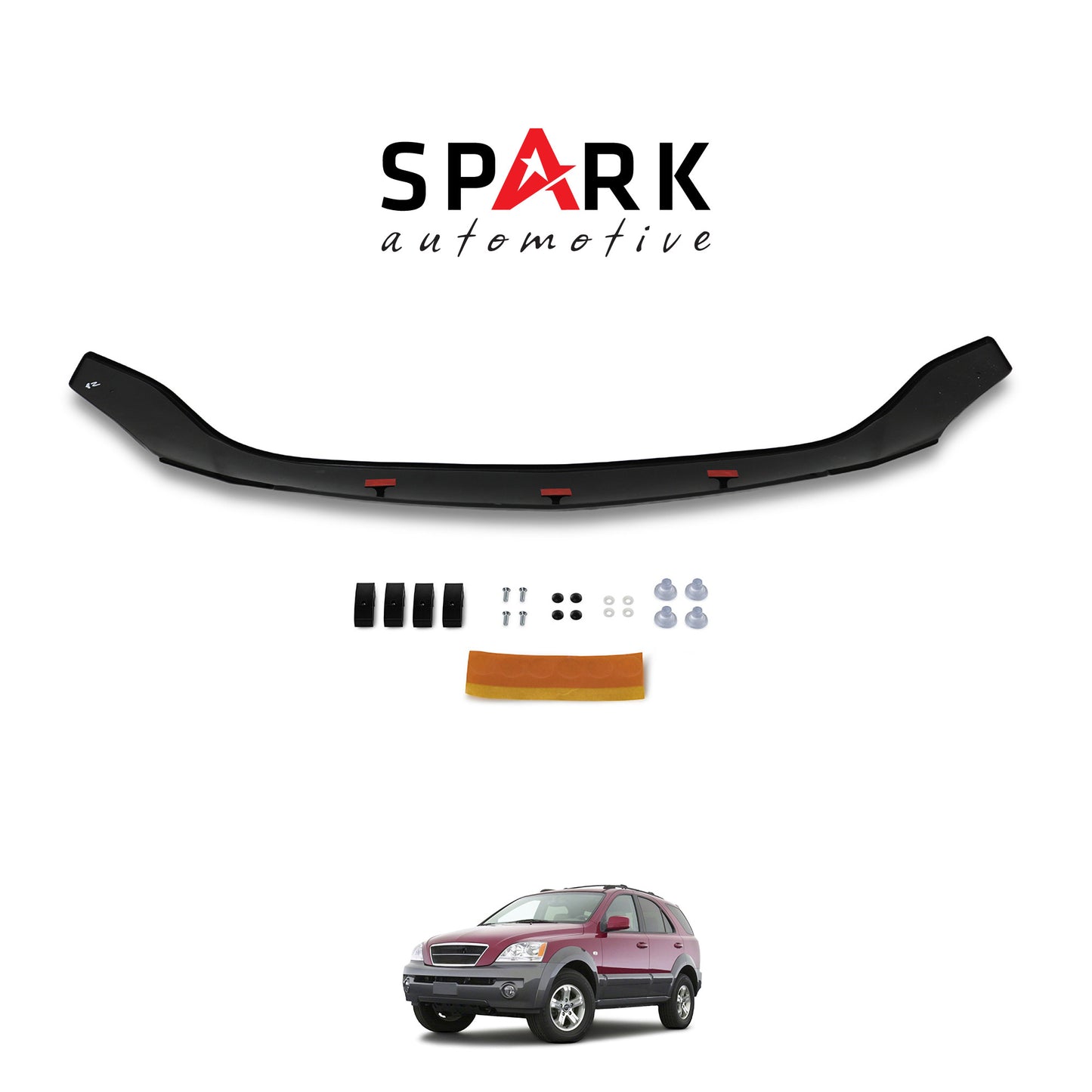 Kia Sorento 2002-2006 Yılları Arası Uyumlu Kaput Rüzgarlığı 3mm
