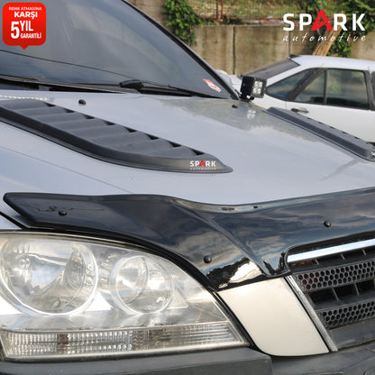Kia Sorento 2002-2006 Yılları Arası Uyumlu Kaput Rüzgarlığı 3mm