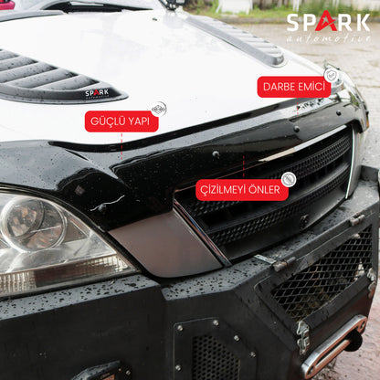 Kia Sorento 2002-2006 Yılları Arası Uyumlu Kaput Rüzgarlığı 4mm