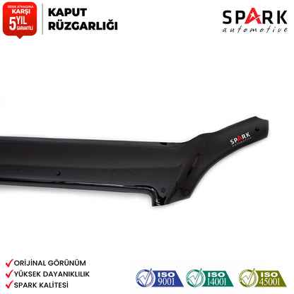 Mercedes Sprinter 2006-2012 Yıl Aralığı Uyumlu Kaput Rüzgarlığı 3mm