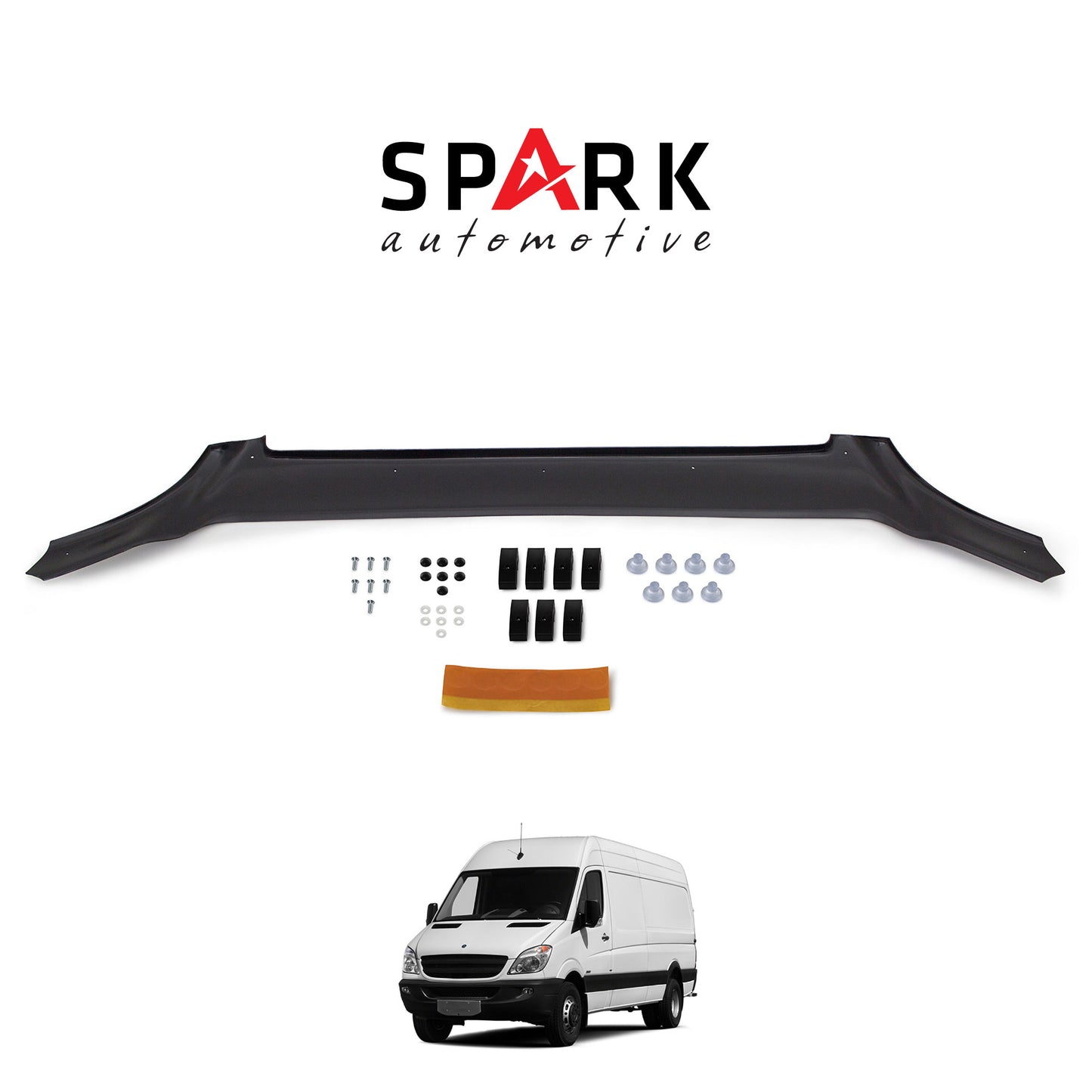 Mercedes Sprinter 2006-2012 Yıl Aralığı Uyumlu Kaput Rüzgarlığı 3mm