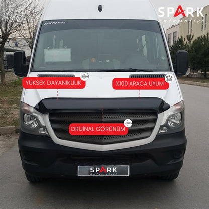 Mercedes Sprinter 2014-2017 Yıl Aralığı Uyumlu Kaput Rüzgarlığı 3mm