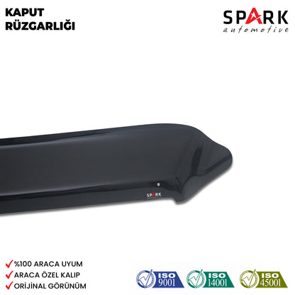Mercedes Sprinter 2014-2017 Yıl Aralığı Uyumlu Kaput Rüzgarlığı 3mm