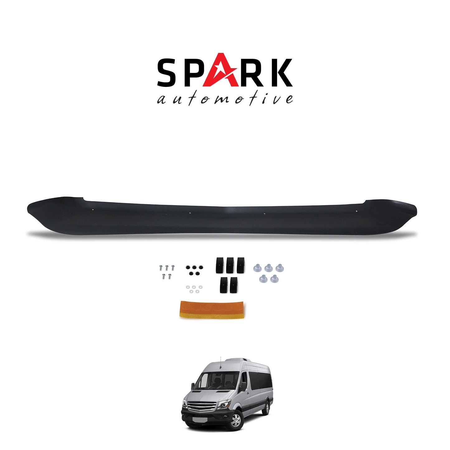 Mercedes Sprinter 2014-2017 Yıl Aralığı Uyumlu Kaput Rüzgarlığı 3mm