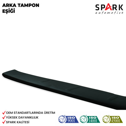 Mercedes Vito 2015-2020 Yıl Aralığı Uyumlu Arka Tampon Eşiği Mat