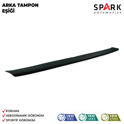 Mercedes Vito 2015-2020 Yıl Aralığı Uyumlu Arka Tampon Eşiği Mat
