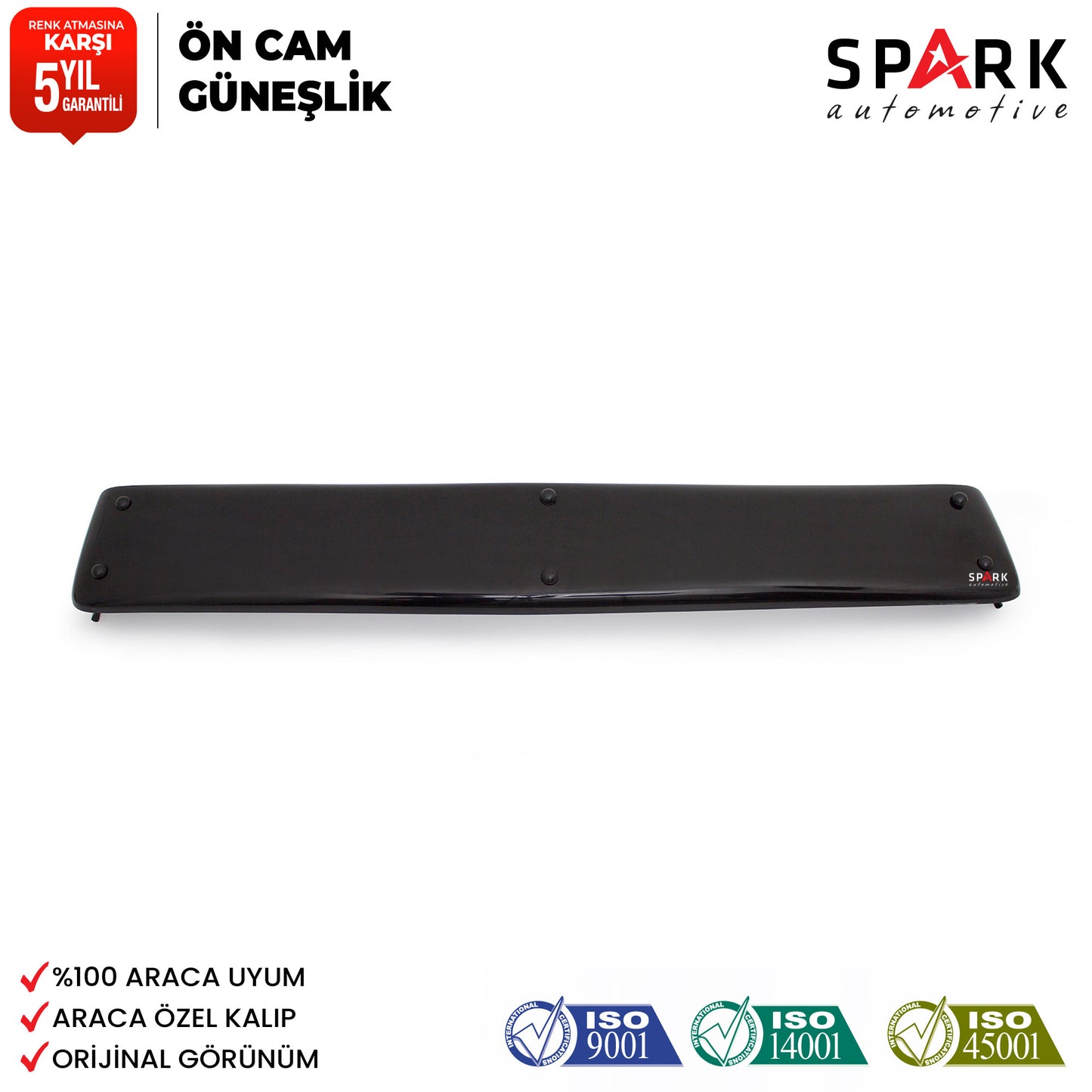 Mitsubishi Canter 1998-2012 Yıl Aralığı Uyumlu Ön Cam Güneşliği