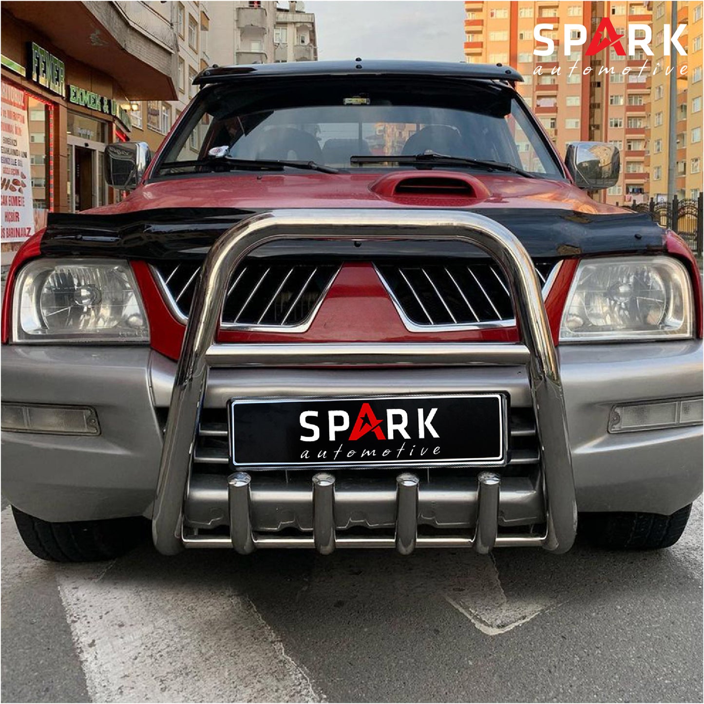 Mitsubishi L200 1996-2006 Yıl Aralığı Uyumlu Kaput Rüzgarlığı 4mm