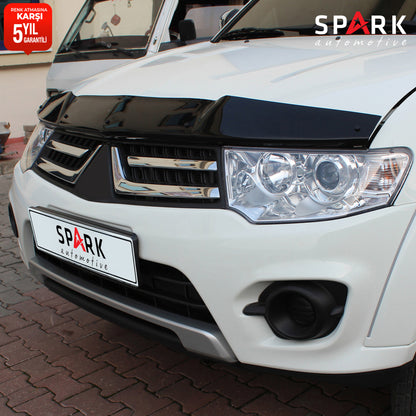 Mitsubishi L200 2007-2015 Yıl Aralığı Uyumlu Kaput Rüzgarlığı 3mm