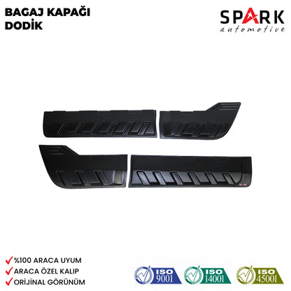 Mitsubishi L200 2015-2019 Yıl Aralığı Uyumlu Kapı Dodik 4 Parça