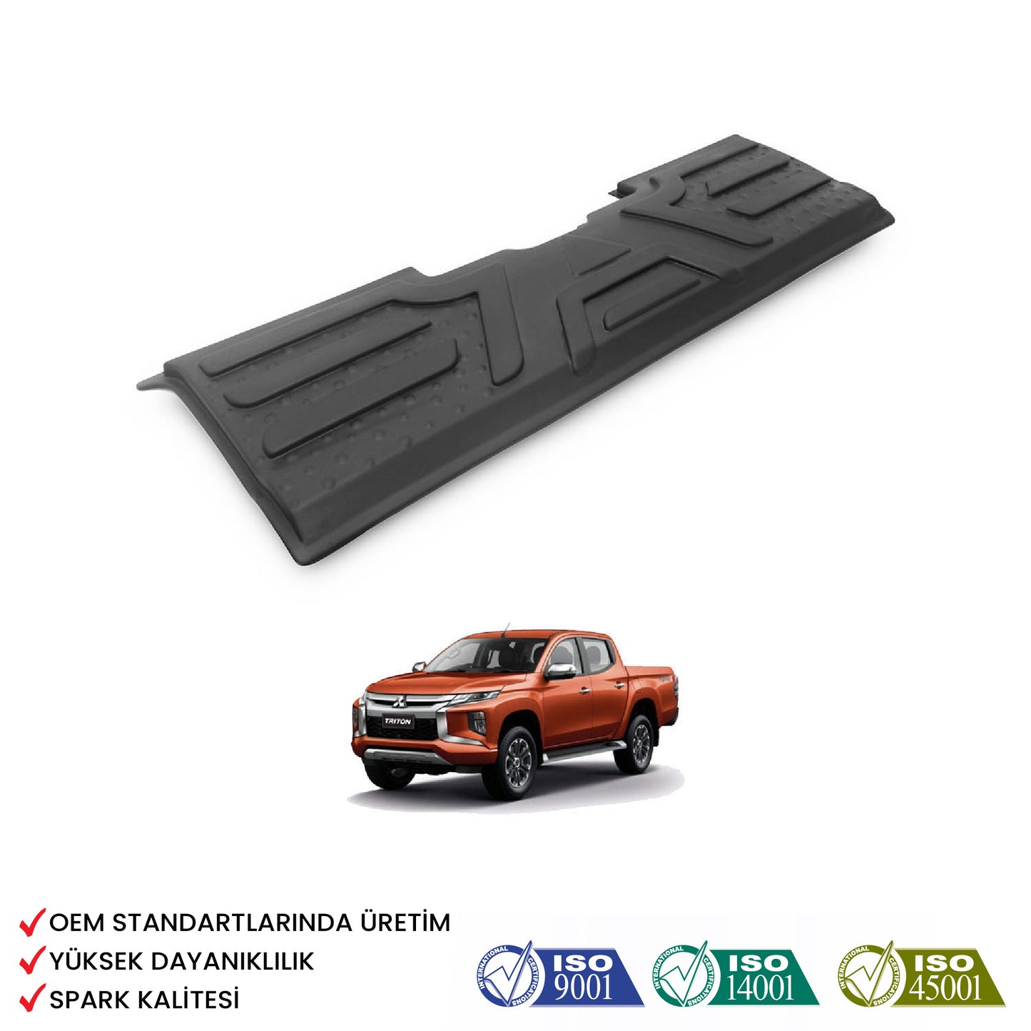 Mitsubishi L200 2019- Yılı ve Sonrası Uyumlu Bagaj Kapağı Dodik
