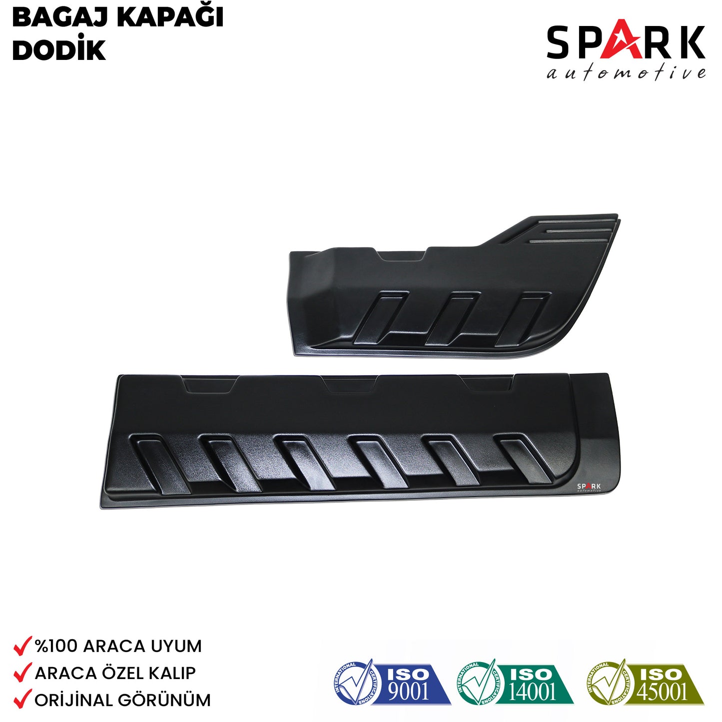 Mitsubishi L200 2015-2019 Yıl Aralığı Uyumlu Kapı Dodik 4 Parça