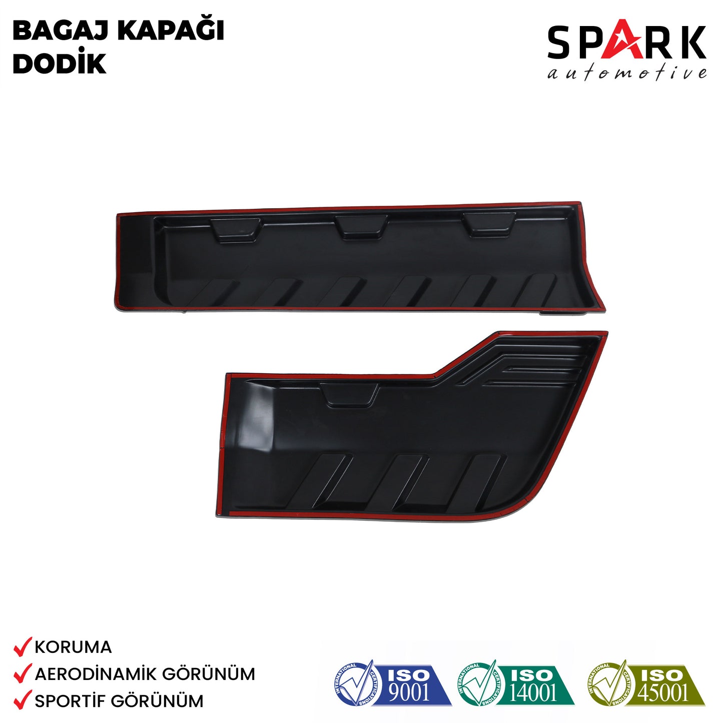 Mitsubishi L200 2015-2019 Yıl Aralığı Uyumlu Kapı Dodik 4 Parça