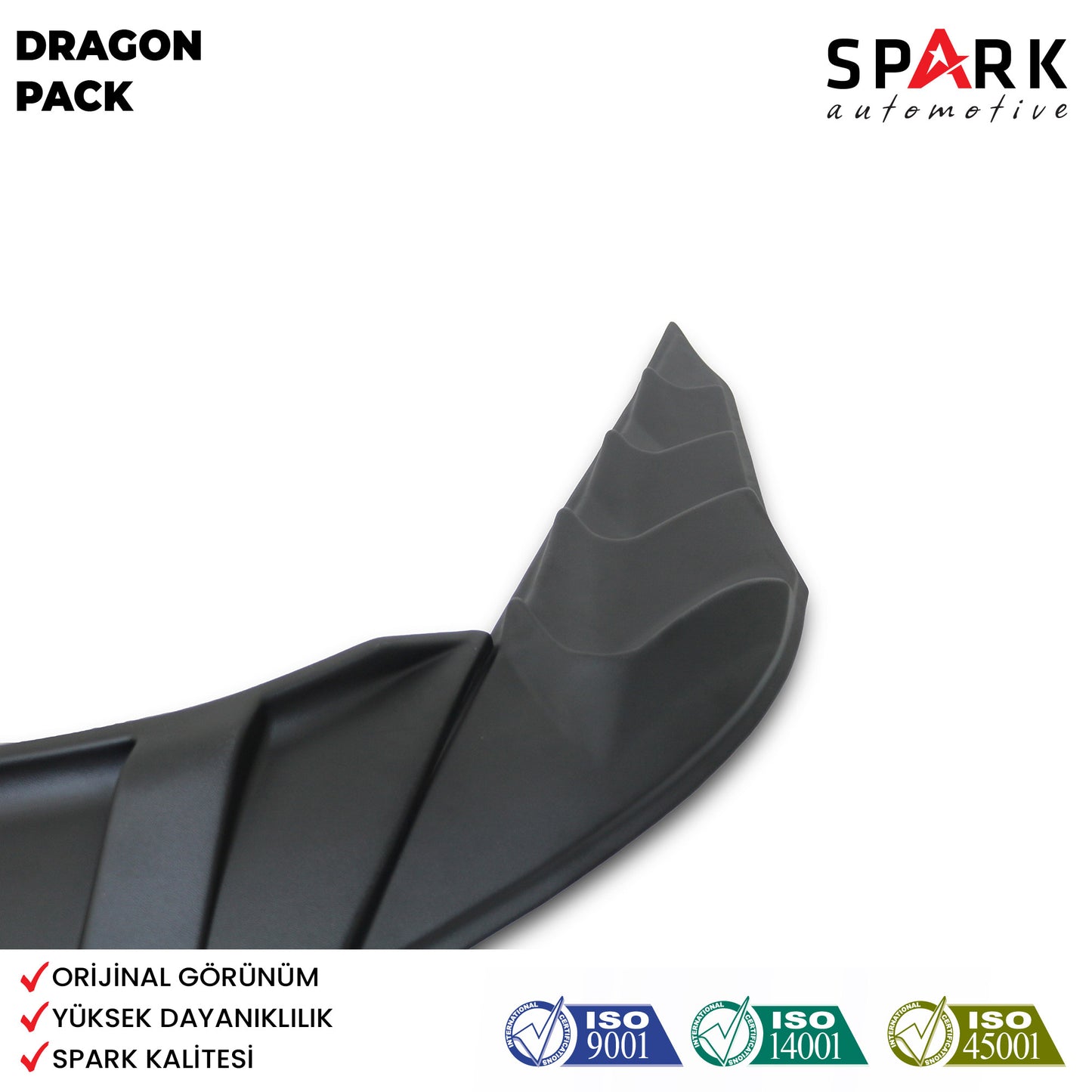 Mitsubishi L200 2019- Yılı ve Sonrası Uyumlu Dragon Pack 3 Parça