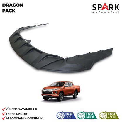 Mitsubishi L200 2019- Yılı ve Sonrası Uyumlu Dragon Pack 3 Parça