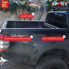 Mitsubishi L200 2019- Yılı ve Sonrası Uyumlu Kasa Kenar Koruma 3 Parça