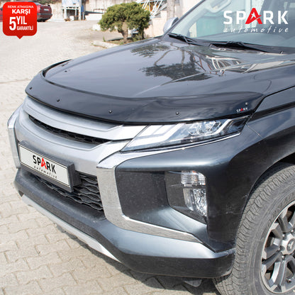Mitsubishi L200 2019- Yılı ve Sonrası Uyumlu Kaput Rüzgarlığı 3mm