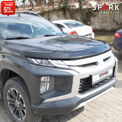 Mitsubishi L200 2019- Yılı ve Sonrası Uyumlu Kaput Rüzgarlığı 3mm