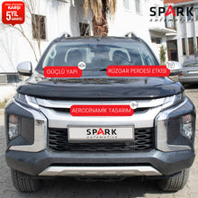 Mitsubishi L200 2019- Yılı ve Sonrası Uyumlu Kaput Rüzgarlığı 3mm