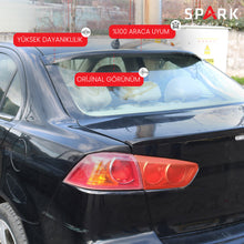 Mitsubishi Lancer 2007-2017 Yıl Aralığı Uyumlu Arka Cam Üstü Spoyler