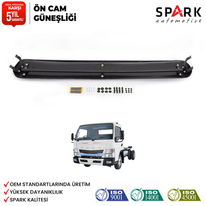 Mitsubishi Fuso Canter 2013- Yılı ve Sonrası Uyumlu Ön Cam Güneşliği