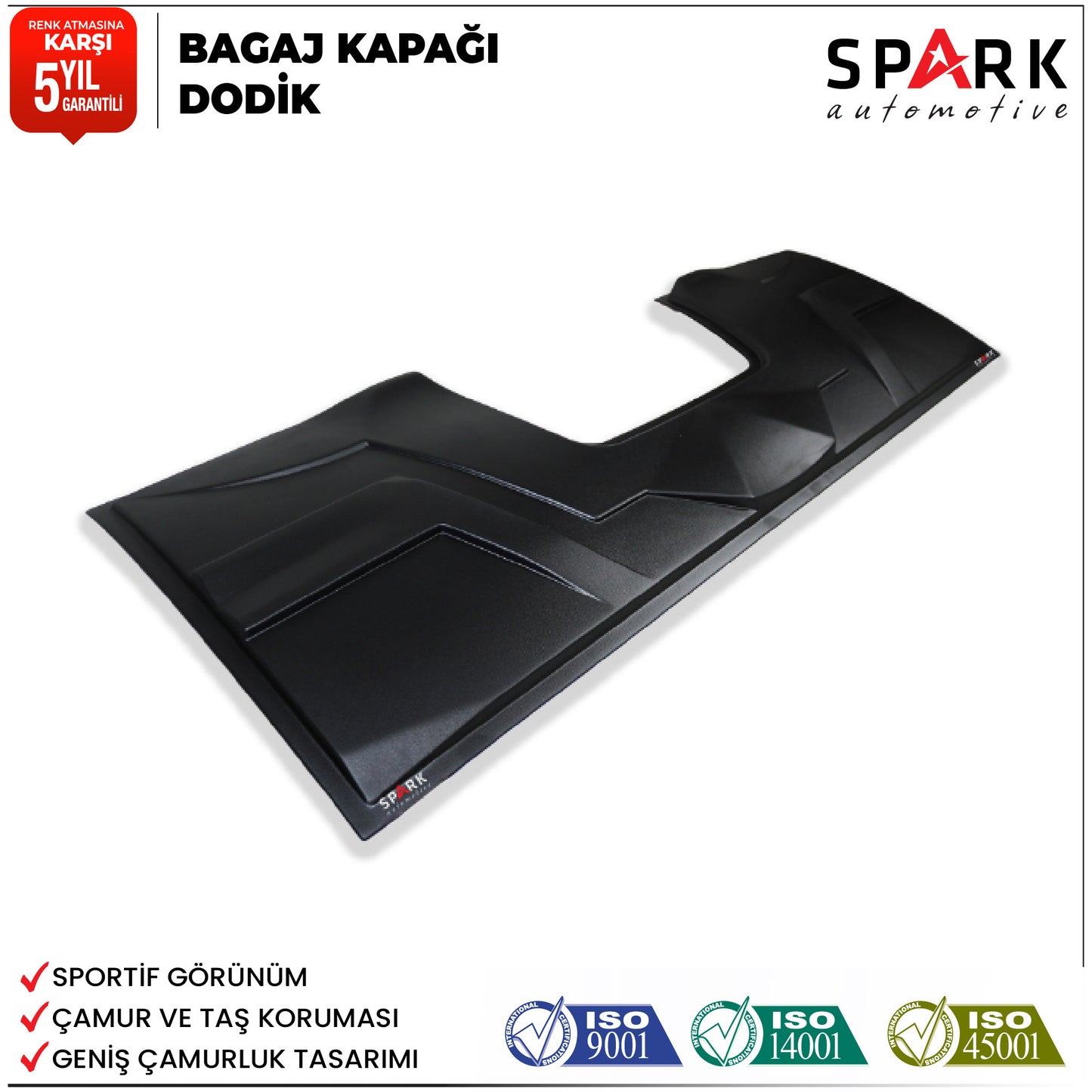 Nissan Navara 2006-2015 Yıl Aralığı Bagaj Kapağı Dodik