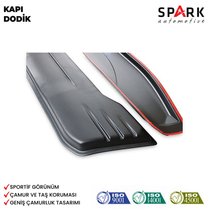 Nissan Navara 2006-2015 Yıl Aralığı Uyumlu Set 4 Prç. Kapı Dodik