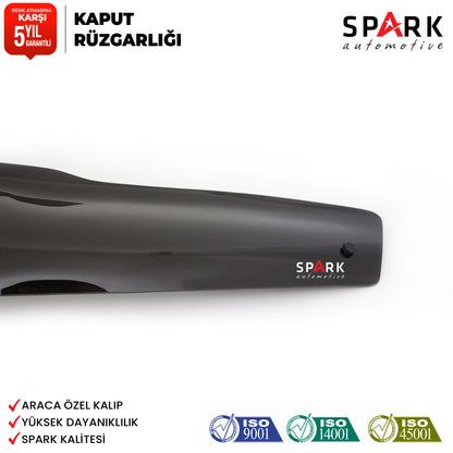 Nissan Navara 2006-2015 Yıl Aralığı Uyumlu Kaput Rüzgarlığı 3mm