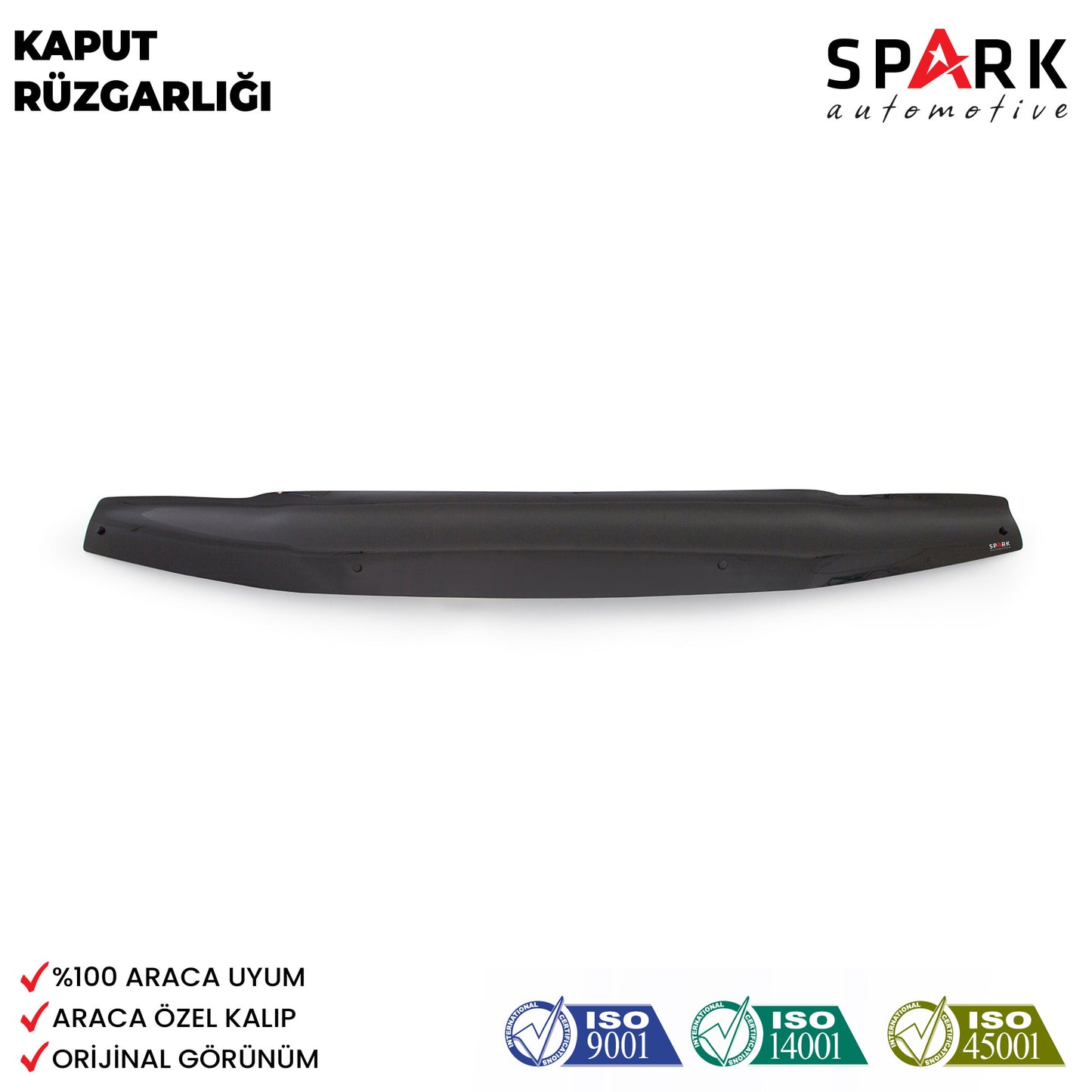 Nissan Navara 2006-2015 Yıl Aralığı Uyumlu Kaput Rüzgarlığı 4mm