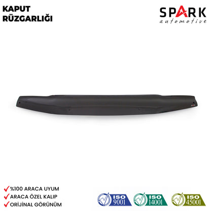 Nissan Navara 2006-2015 Yıl Aralığı Uyumlu Kaput Rüzgarlığı 4mm