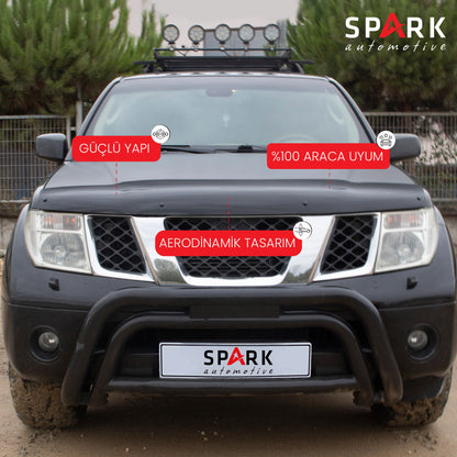 Nissan Navara 2006-2015 Yıl Aralığı Uyumlu Kaput Rüzgarlığı 4mm