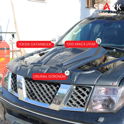 Nissan Navara 2006-2015 Yıl Aralığı Uyumlu Ön Kaput Scoop