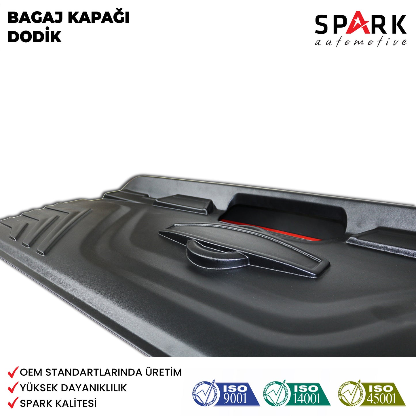 Nissan Navara 2016-2021 Yıl Aralığı Uyumlu Bagaj Kapağı Dodik