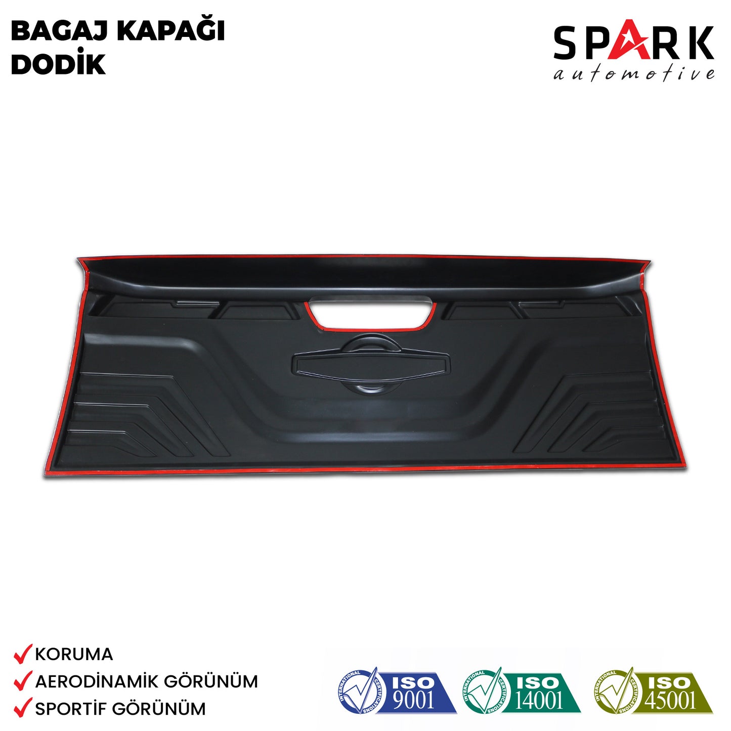 Nissan Navara 2016-2021 Yıl Aralığı Uyumlu Bagaj Kapağı Dodik