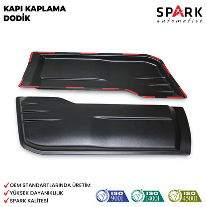 Nissan Navara 2016-2021 Yıl Aralığı Uyumlu Set 4 Prç. Kapı Kaplama Dodik