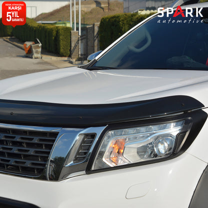 Nissan Navara 2016-2021 Yıl Aralığı Uyumlu Kaput Rüzgarlığı 3mm