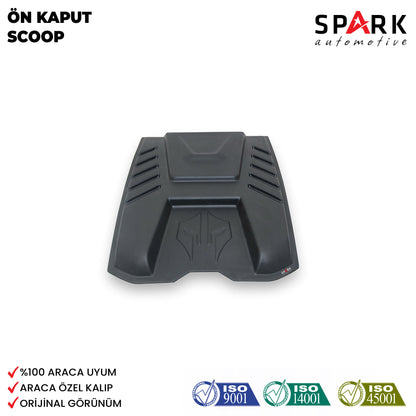 Nissan Navara 2016-2021 Yıl Aralığı Uyumlu Ön Kaput Scoop