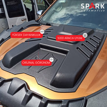 Nissan Navara 2016-2021 Yıl Aralığı Uyumlu Ön Kaput Scoop