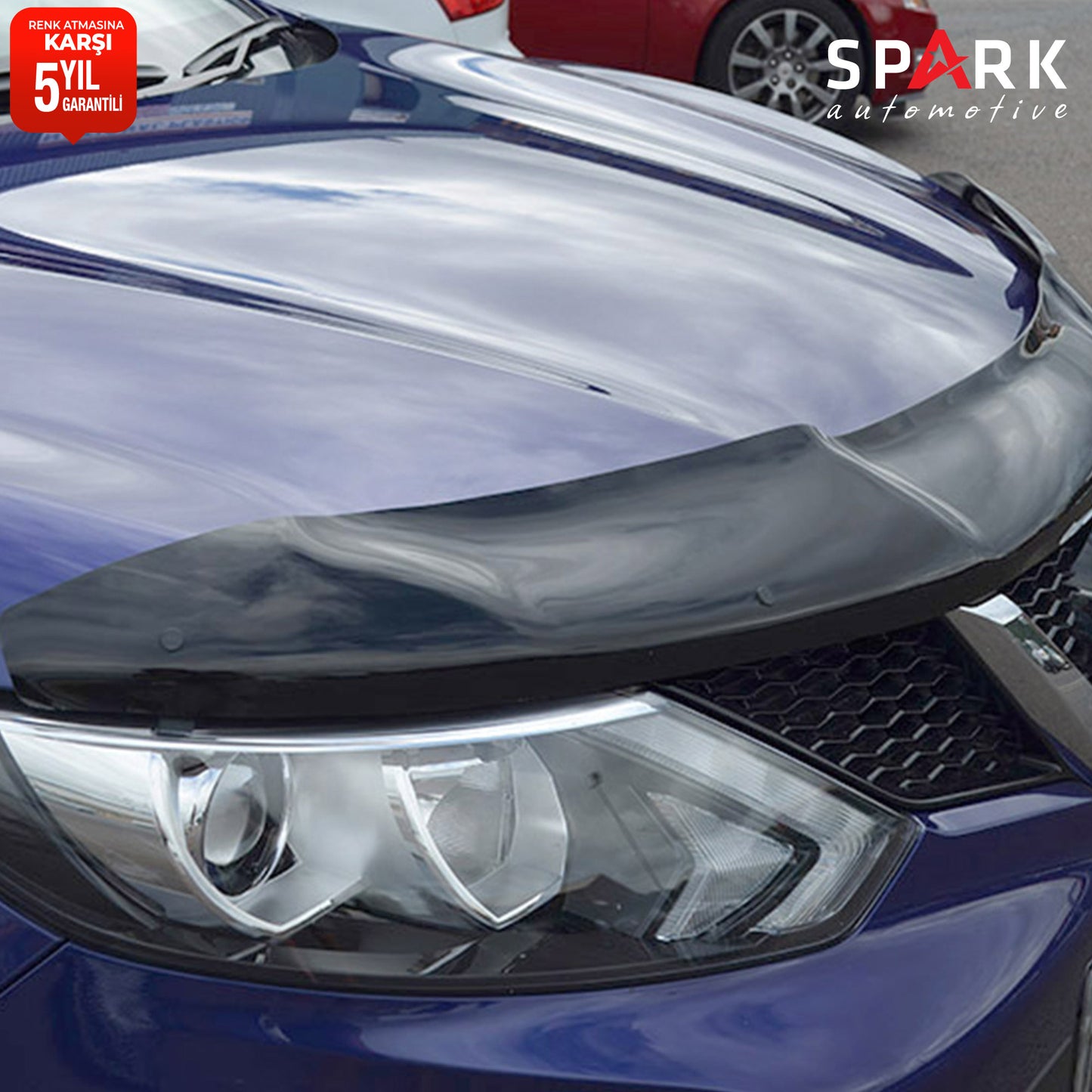 Nissan Qashqai 2014-2016 Yıl Aralığı Uyumlu Kaput Rüzgarlığı 3mm