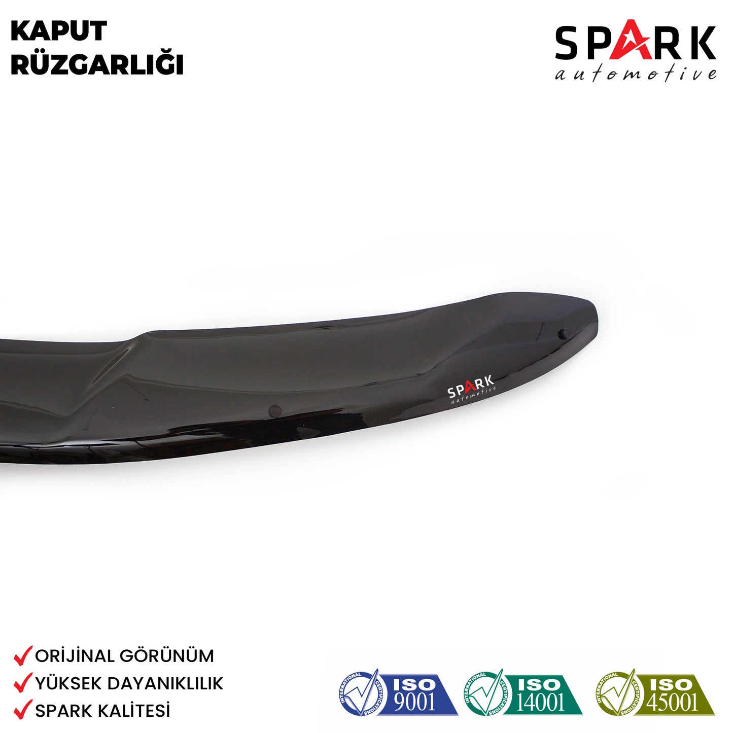 Nissan Qashqai 2014-2016 Yıl Aralığı Uyumlu Kaput Rüzgarlığı 4mm